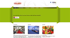 Desktop Screenshot of an-on.com